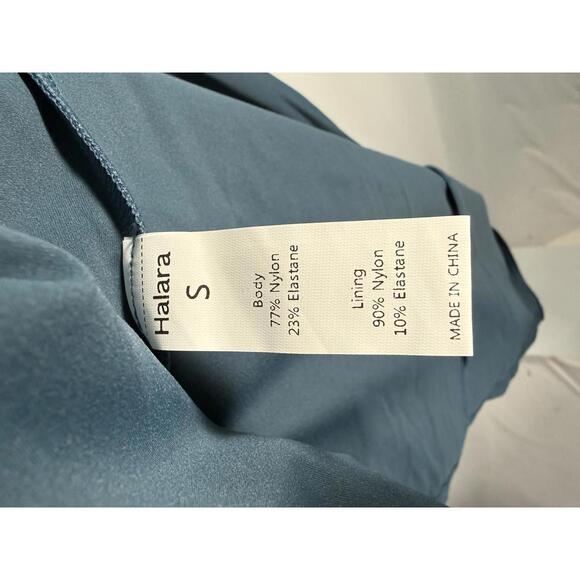 NWT Halara SoftlyZero Airy Crossover Ruched Lace Up Bodycon Dress Size Small - Picture 6 of 10